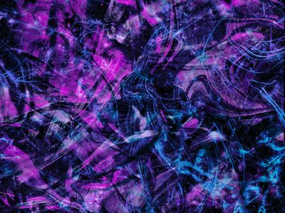 Abstract violet waves representing natural human rhythm